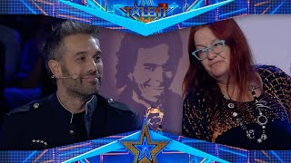 The FACE OF JULIO IGLESIAS made with RECYCLED PLASTIC | Auditions 7 | Spain's Got Talent 2022