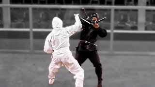 Белый ниндзя (Коул) против чёрного ниндзя (Хасегава) | White ninja (Cole) vs black ninja (Hasegawa)