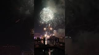 Christmas Fireworks at Dubai Al Seef Creek