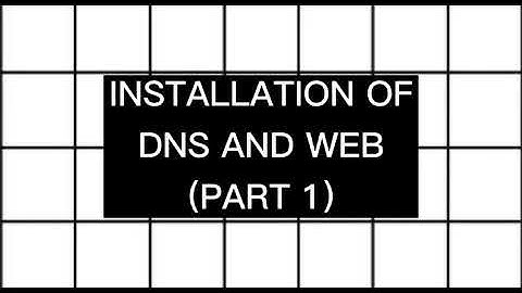 INSTALLATION DNS AND WEB USING VIRTUAL BOX