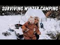 SURVIVING WINTER CAMPING IN BACKCOUNTRY CANADA