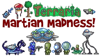 Playing the martian madness invasion in terraria! let's play style
with guide and tips included - information on where to find probe
spawn, s...