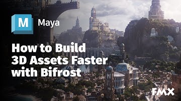 How to use PPG in Bifrost for Maya for Faster Asset Building