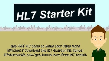 HL7 For Dummies - Free HL7 Tools - HL7 Starter Kit