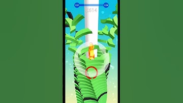 Stackball👑 3d gameplay⚡ level- 1157 👻👻#shorts