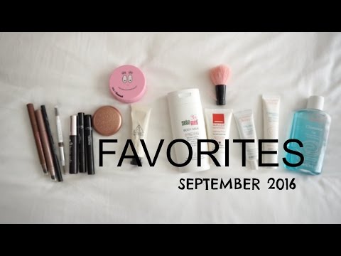 FAVORITES SEPTEMBER 2016