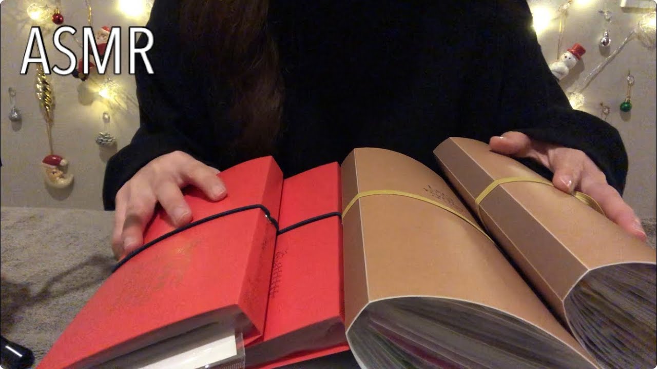 【ASMR】シール帳の中身全種類公開🦆/シール紹介【音フェチ】