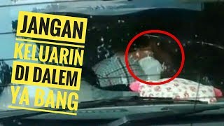 Aksi Mobil Goyang di Samping Kantor Gubernur Riau