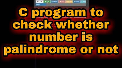 Write a c program to check whether the number is palindrome or not ||#shorts#code#reels#coding#coder