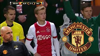 Frenkie De Jong vs Manchester United | EUROPA LEAGUE FINAL | WELCOME TO MANCHESTER UNITED 🔴