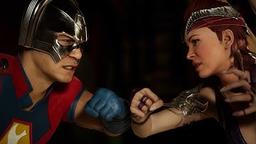 Mortal Kombat 1 - Peacemaker vs Nitara | All Intro/Interaction Dialogues