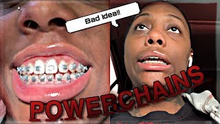 I GOT POWERCHAINS ON MY TEETH 🦷! NEW INTRO & OUTRO