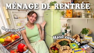 R'TOUR AU TAF : RENTRÉE= GRAND MÉNAGE dans mon frigo et ma cuisine (ça motive VRAIMENT)