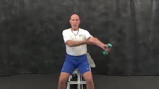 Shoulder - Seated Eccentric Scaption for the Cranial Portion of Supraspinatus of the Rotator Cuff
