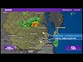 Live Radar Loop: Severe Thunderstorm Watch for Hampton Roads