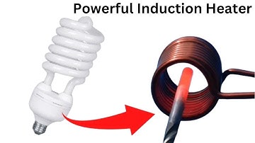 Very Simple High Power 7000W Induction Heater 12v DC Building a Powerful Induction Heater