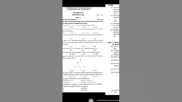 10th Mathematics Original Second Revision Question paper February 2023
