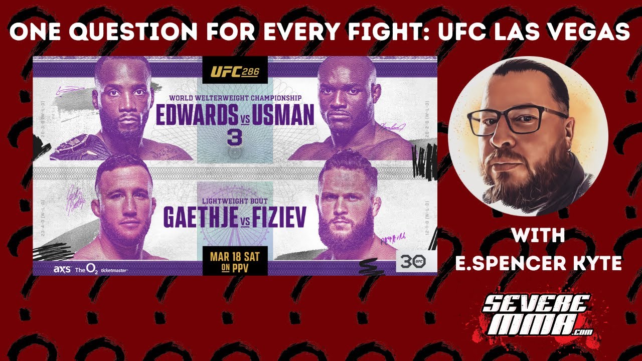 One Question for Every Fight: UFC 286 - YouTube