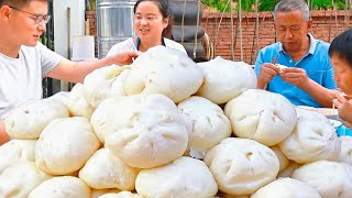 Super delicious soft noodle bun method so made to compete with some in the store