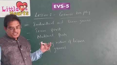 CLASS 5  EVS LESSON 3 GAMES WE PLAY ONLINE VIDEO