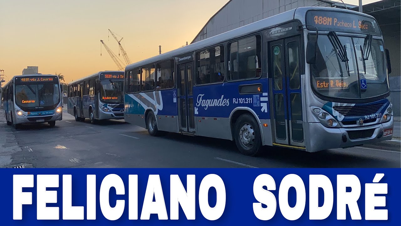 Avenida Feliciano Sodré (Niterói/RJ) - Movimentação de Ônibus #82