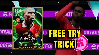 Trick to get Free Epic Andy Cole from Advertisement pack in eFootball 2026 • 100% Working Trick