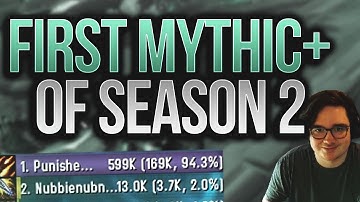 First Mythic+ Of Season 2!! +15 Necrotic Wake - 9.1 Mistweaver Monk Mythic+