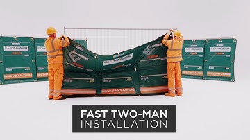 Temporary noise reduction barrier H8