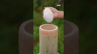Traditional Chinese Bamboo Shoot Recipe in Rural Village Life
