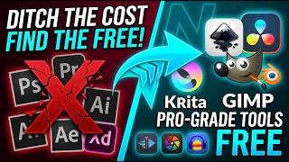 Free Alternatives to Photoshop, Premiere & Lightroom