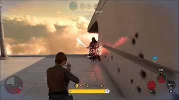 Pushing Vader Off Cliff (Top 5 plays entry)