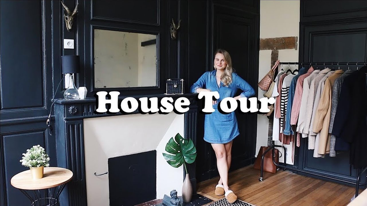 FRANCE APARTMENT TOUR | A Canadian living in France | FRENCH HOUSE TOUR | ANDREACLARE