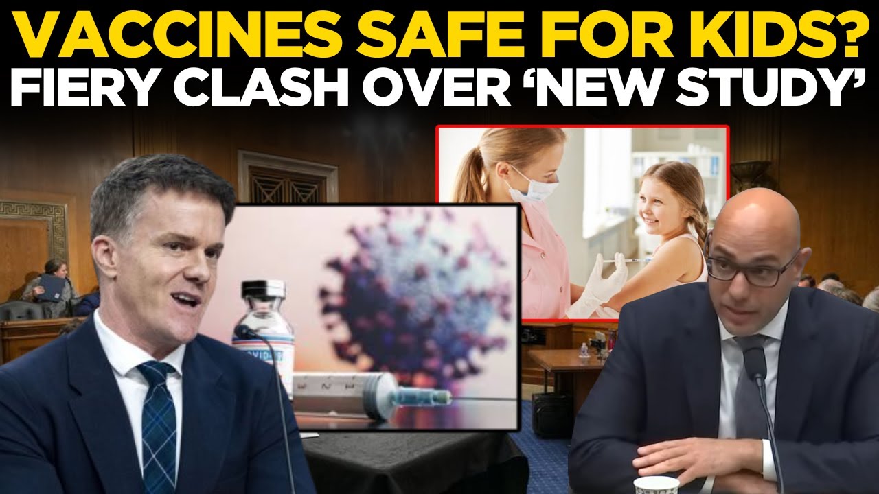 LIVE: 'Vaccinated Kids Had 4.29 Times…': Aaron Siri SHOCKS Senate With Startling Claims In New Study