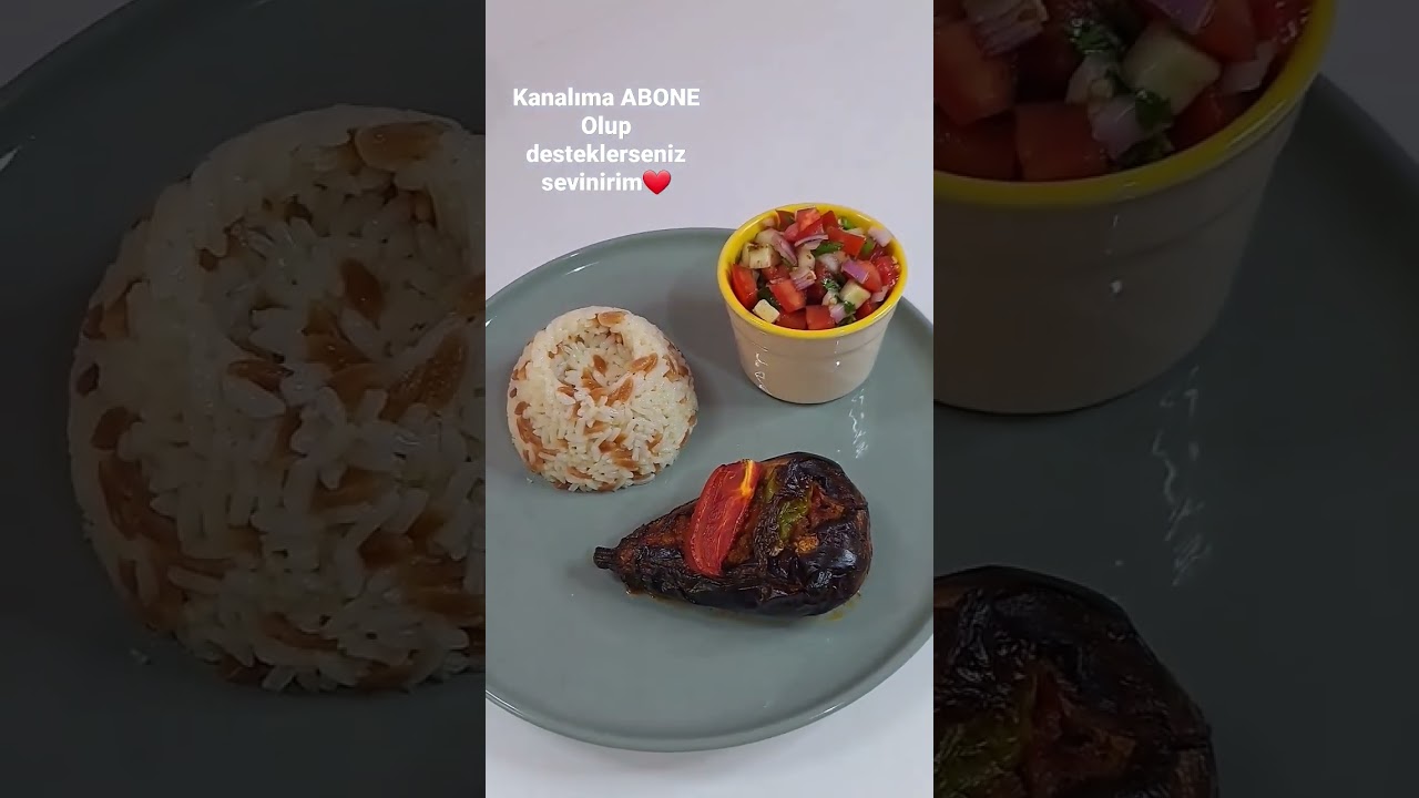 Pratik ve Bir o kadar lezzetli Bir Tarif❤️ Fırında Kolay KARNIYARIK???????? #short #shortvideo #karnıyarık