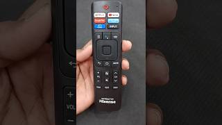Hisense Tv Remote📡🔥#netflix #youtube #googleplay #primevideo #hotstar #remote #shorts #ledtv #lcdtv