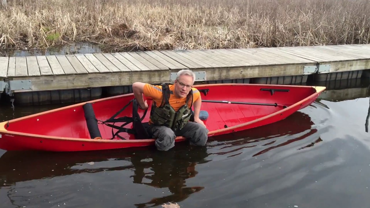 Enter and Exit of the Ultralight Canoe YouTube