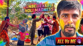 Holi Control Baher Geli… Mhanun Mi Khelt Navto 😈🔥