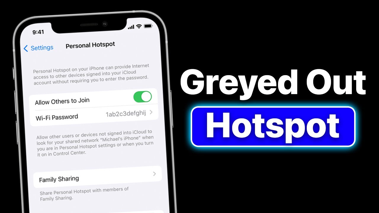 How To Fix Hotspot On iPhone | Fix iPhone Hotspot Greyed Out