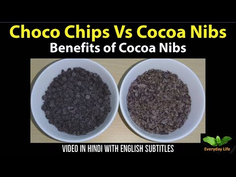 Choco Chips Vs Cocoa Nibs | चॉको चिप्स vs कोको निब्स | Benefits of Cocoa Nibs | Everyday Life #195