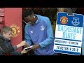 YERRY MINA'S UNIQUE PRE-MATCH RITUAL | BACKSTAGE BLUES: MANCHESTER UNITED V EVERTON