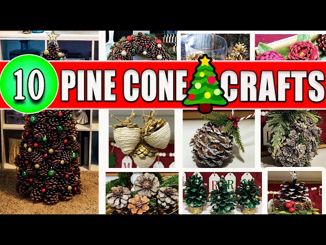 Holiday Pinecone Crafts - Julie Measures