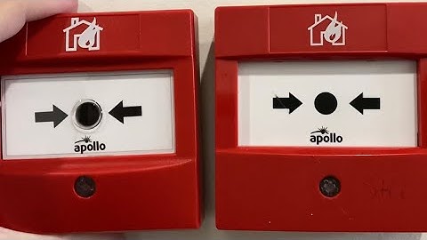 Comparing My Apollo Alarmsense Call Point To An Old Alarmsense