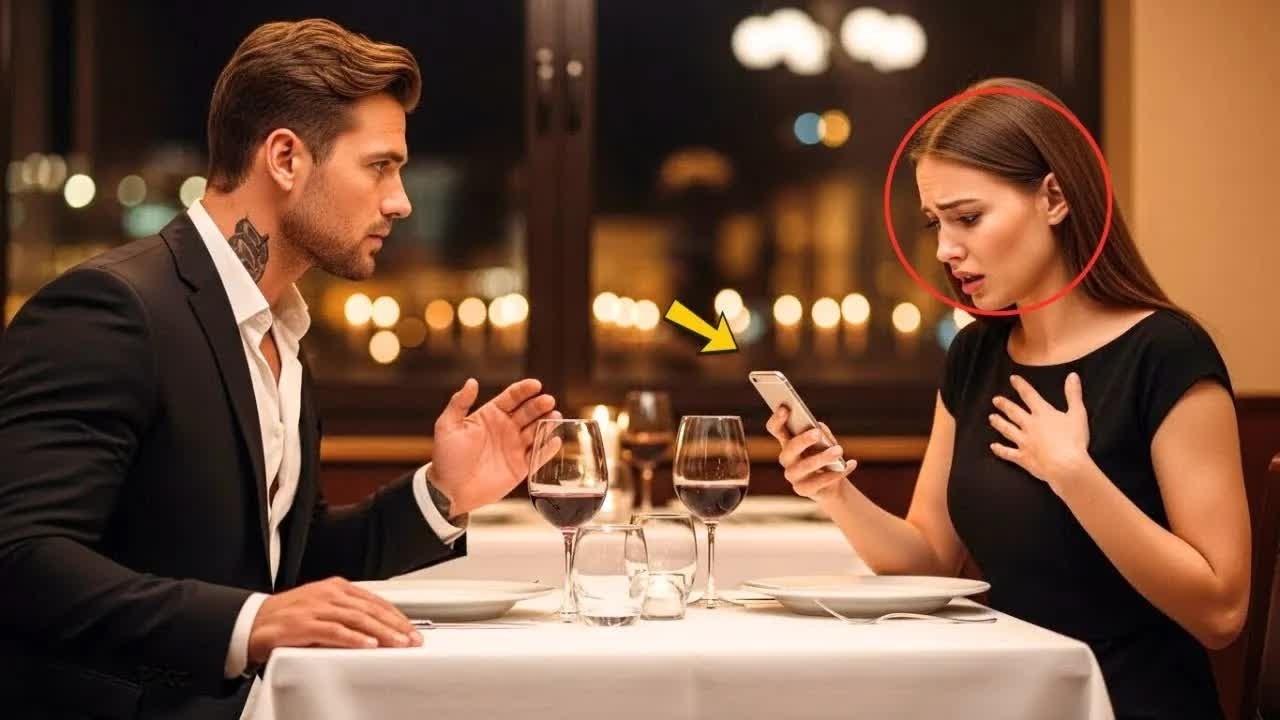 Ihr letztes Dinner — bis der Mafiaboss sah, wie sich das Gesicht seiner Frau änderte