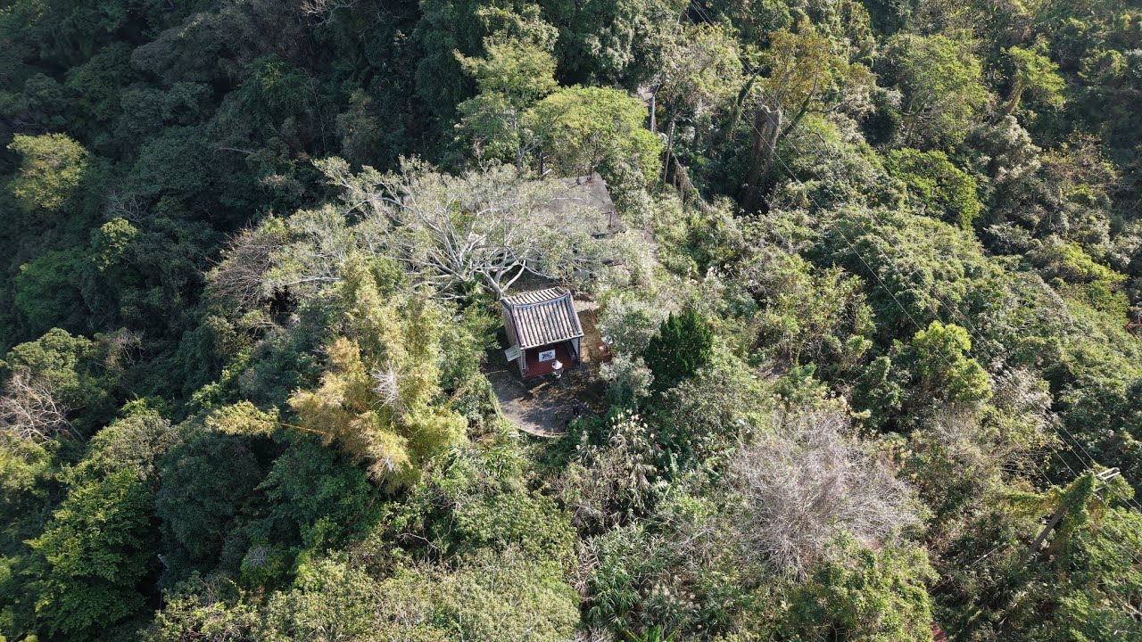 X山石礦遺跡 ドローン空撮