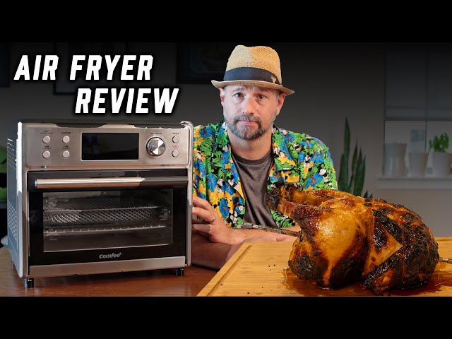 COMFEE 12 in 1 Oven Air Fryer Review, Can it fit a 5lb Chicken