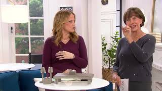 Diamonique x Kathy Levine Grand Sancy Historic Cut 3-Stone Ring on QVC