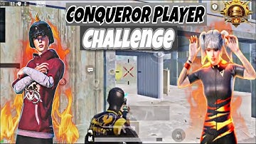 BGMI Conqueror Player Challenge Me 1v1 Intense Match 