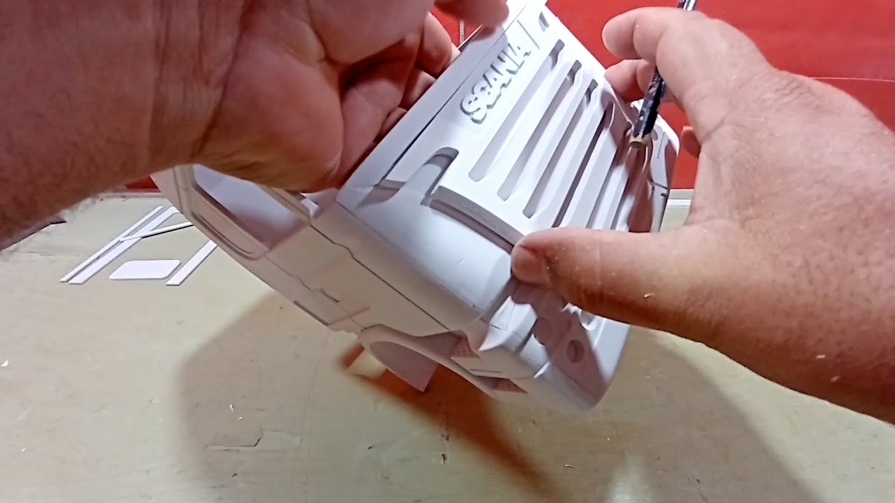 Montando Cabine em PVC- SCANIA R440 - Parte Final