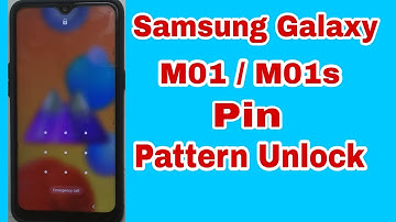 How to Samsung Galaxy M01 / M01s Hard Reset l All Type Lock Remove Without Pc l Bypass Screen Lock P