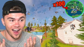 I got 100 fans to land at ONE HOUSE in a custom scrim... (insane heal off)